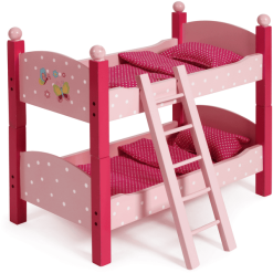 BAYER CHIC 2000 Puppen-Etagenbett Papilio Pink
