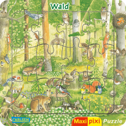 CARLSEN Verlag CARLSEN Maxi Pixi: Maxi-Pixi-Puzzle: Wald