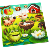 CUBIKA TOYS Cubika Puzzles 3 In 1 "Lieblingstiere"