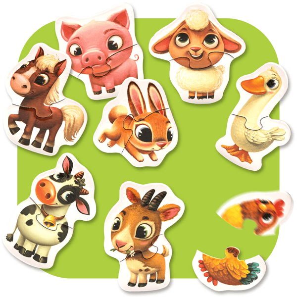 CUBIKA TOYS Cubika Puzzles "Bauernhof Tiere" 3 CUBIKA TOYS Cubika Puzzles "Bauernhof Tiere"