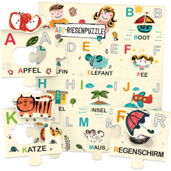 Ecoplay Lernpuzzle ABC Riesenpuzzle