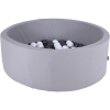 Knorr Toys® Bällebad Soft "Grey" - 100 Balls Grey/white Grau