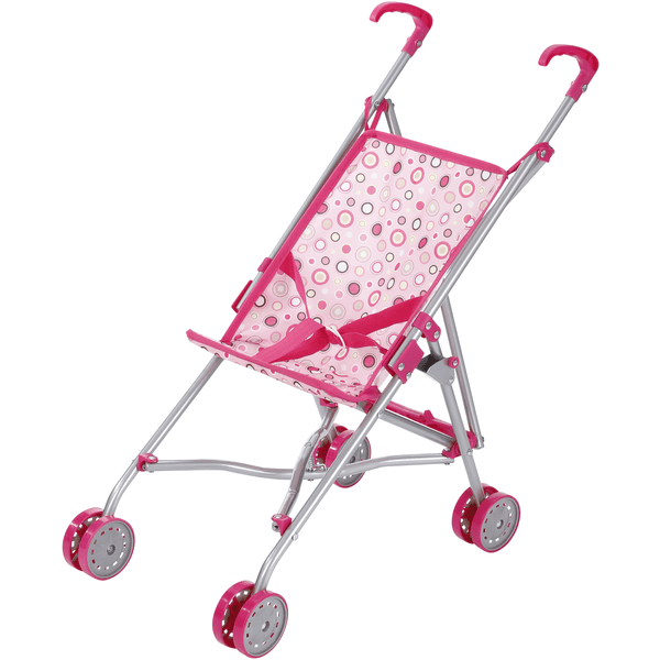 Knorr Toys® Puppenbuggy Sim - Colorful Rings Rosa 3 Knorr Toys® Puppenbuggy Sim - Colorful Rings Rosa