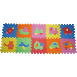 Knorr Toys® Puzzlematte Fahrzeuge 10 Tlg.