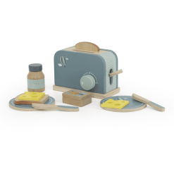 Label Label Label-Label - Toaster Aus Holz - Grün