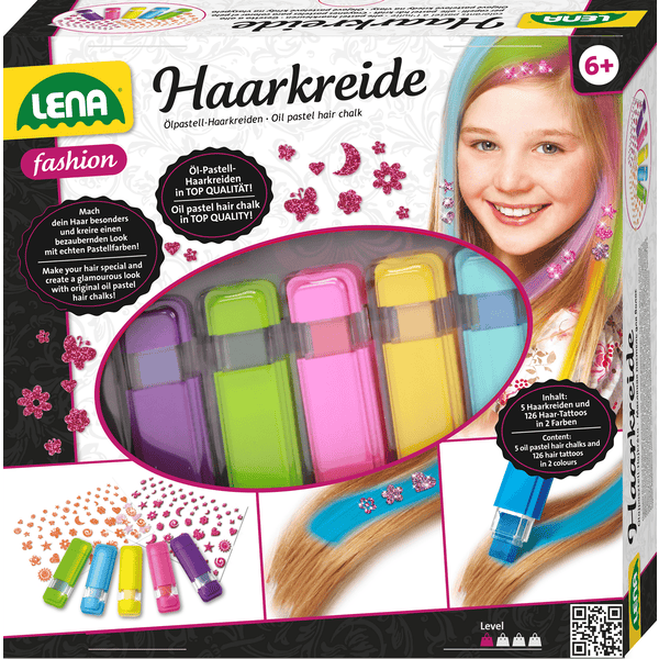LENA® Haarkreide Bunt 42536 3 LENA® Haarkreide Bunt 42536