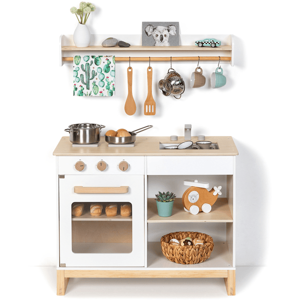 MUSTERKIND® Spielküche Magnolia, Weiß/natur 3 MUSTERKIND® Spielküche Magnolia, Weiß/natur