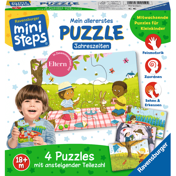 Ravensburger Mein Allererstes Puzzle: Jahreszeiten 3 Ravensburger Mein Allererstes Puzzle: Jahreszeiten