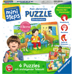 Ravensburger Ministeps® Mein Allererstes Puzzle: Streichelzoo