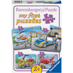 Ravensburger My First Puzzle - Meine Einsatzfahrzeuge