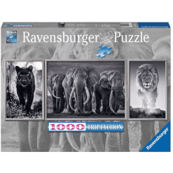 Ravensburger Panter, Elefanten, Löwe Bunt
