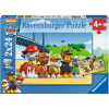 Ravensburger Puzzle 2 X 24 Teile, Paw Patrol: Heldenhafte Hunde
