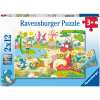 Ravensburger Puzzle 2x12 Teile - Lieblingsdinos
