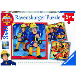 Ravensburger Puzzle 3 X 49 Teile Feuerwehrmann Sam: Unser Held Sam