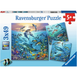 Ravensburger Puzzle 3 X 49 Teile Tierwelt Des Ozeans