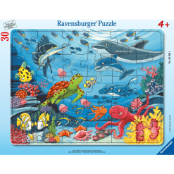 Ravensburger Rahmenpuzzle - Unten Im Meer 30 Teile