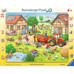 Ravensburger Rahmenpuzzles - Mein Kleiner Bauernhof 24 Teile