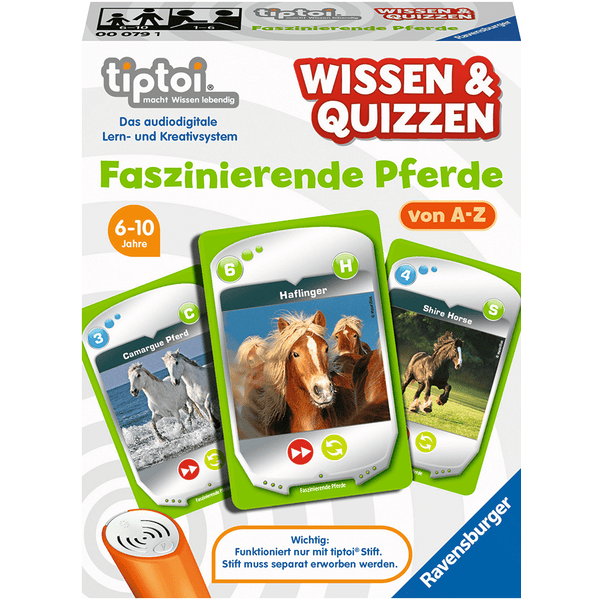 Ravensburger Tiptoi® Faszinierende Pferde 3 Ravensburger Tiptoi® Faszinierende Pferde