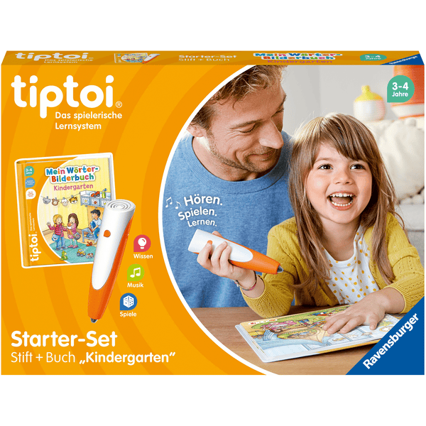 Ravensburger Tiptoi® Starter-Set: Stift Und Wörter-Bilderbuch Kindergarten 3 Ravensburger Tiptoi® Starter-Set: Stift Und Wörter-Bilderbuch Kindergarten