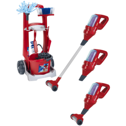 Theo Klein Vileda Besenwagen Mit Staubsauger