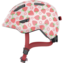 ABUS Fahrradhelm SMILEY 3.0 LED Rose Strawberry-S