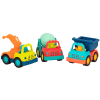 B. Toys B.TOYS B. Happy Cruisers - Baufahrzeuge 3er Set Mehrfarbig