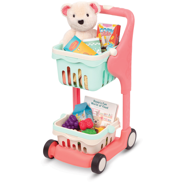B. Toys B.TOYS B. Shop & Glow - Musikalischer Einkaufswagen Mit Teddybär 1 3 B. Toys B.TOYS B. Shop & Glow - Musikalischer Einkaufswagen Mit Teddybär 1