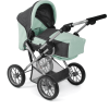 BAYER CHIC 2000 Kombi-Puppenwagen LENI Melange Anthrazit-mint -Kinderspielzeug Geschäft bayer chic 2000 kombi puppenwagen leni melange anthrazit mint a355194