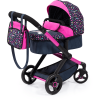Bayer Design Kombi-Puppenwagen Xeo Confetti