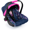 Bayer Design Puppen-Autositz Mit Dach Blau, Mit Meerjungfrau