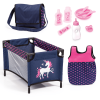 Bayer Design Zubehör-Set 11 In 1 Blau, Mit Einhorn
