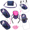 Bayer Design Zubehör-Set Mit Einhorn, Blau/ Pink Mit Einhorn -Kinderspielzeug Geschäft bayer design zubehoer set mit einhorn blau pink mit einhorn a295854