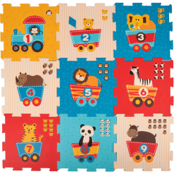 Bieco Puzzlematte - Tier Motivzug