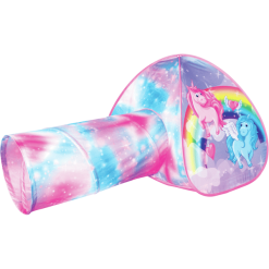 Bino Kinderzelt Mit Tunnel, Einhorn