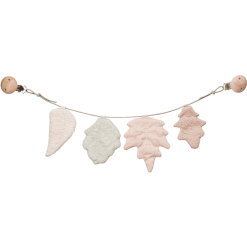 Cam Cam Copenhagen Cam Cam® COPENHAGEN Kinderwagenkette Blätter Rosa