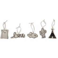 CHILDHOME Gym Spielzeug Canvas 5er Set