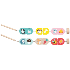 CUBIKA TOYS Cubika Einfädelspiel "Meine Mahlzeit Und Ich"