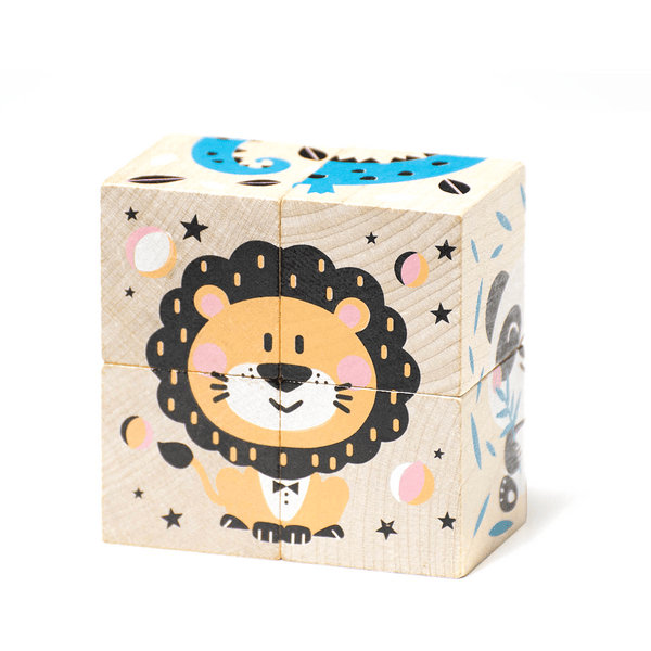 CUBIKA TOYS Cubika Satz Holzklötze "Tiere" 3 CUBIKA TOYS Cubika Satz Holzklötze "Tiere"