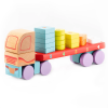 Cubika Toys Holzspielzeug LKW Mit Geometrischen Figuren LM-13 -Kinderspielzeug Geschäft cubika toys holzspielzeug lkw mit geometrischen figuren lm 13 a344536
