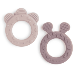 Done By Deer™ Beißring 2-er Pack Deer Friends Rosa