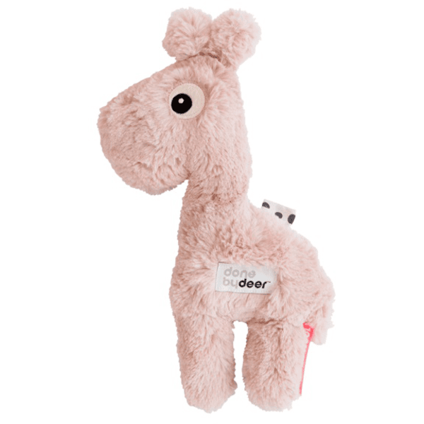 Done By Deer™ Kuscheltier Cuddle Cut Giraffe Raffi, Rosa 3 Done By Deer™ Kuscheltier Cuddle Cut Giraffe Raffi, Rosa