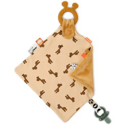 Done By Deer™ Schmusetuch Mit Beißring Raffi, Senfgelb