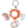 Done By Deer™ To-Go Activity Mirror Happy Clouds Papaya -Kinderspielzeug Geschäft done by deer to go activity mirror happy clouds papaya a404169