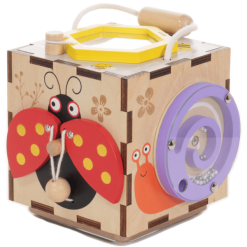 EverEarth® 6 In 1 Mini Garten Abenteuer Motorikwürfel