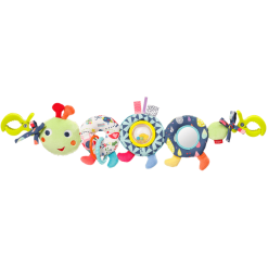 Fehn® Kinderwagenkette Raupe COLOR Friends