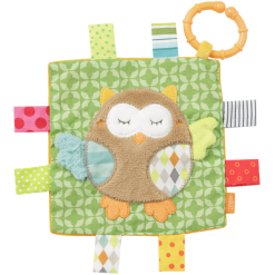 Fehn® Sleeping Forest Knistertuch Eule Mit Ring