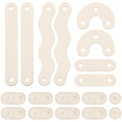 Fitwood POLKU Balancierbalken L - Birke