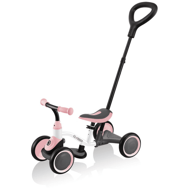GLOBBER Learning Bike 3 In 1, Weiß-pastellpink 3 GLOBBER Learning Bike 3 In 1, Weiß-pastellpink