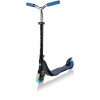 GLOBBER Scooter FLOW 125 LIGHTS, Navy-blue, Mit Leuchtrollen -Kinderspielzeug Geschäft globber scooter flow 125 lights navy blue mit leuchtrollen a303817