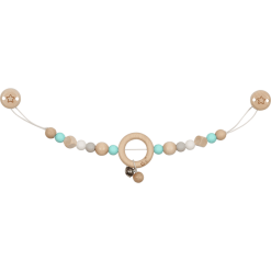 Goki Kinderwagenkette Stern Mit Clips Türkis